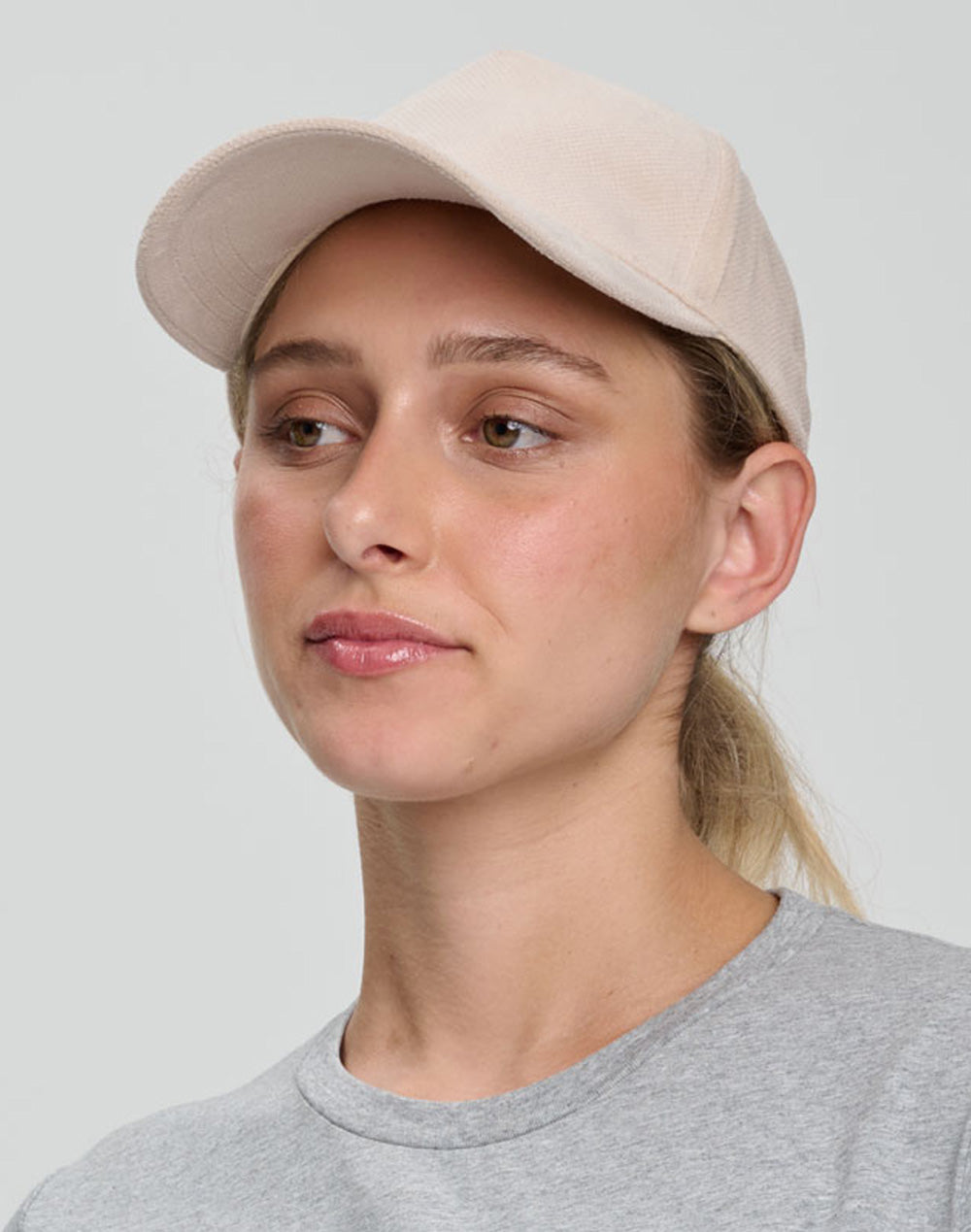 Polyester Jacquard Texture 5 Panel Cap
