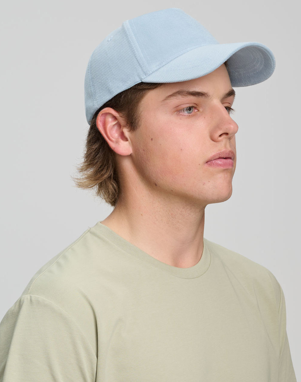 Polyester Jacquard Texture 5 Panel Cap