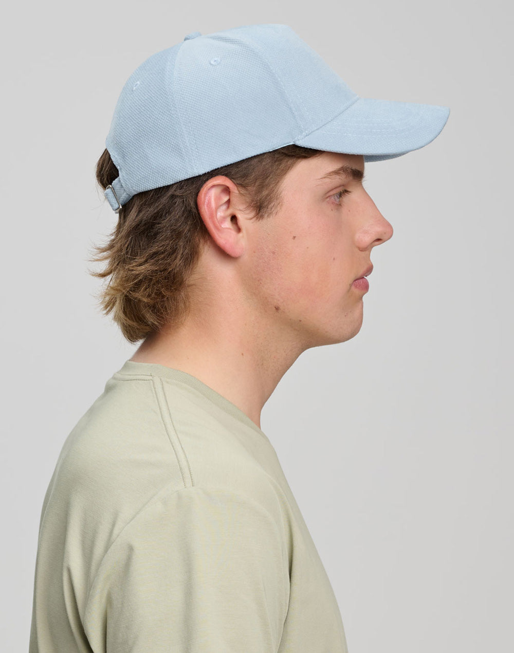 Polyester Jacquard Texture 5 Panel Cap