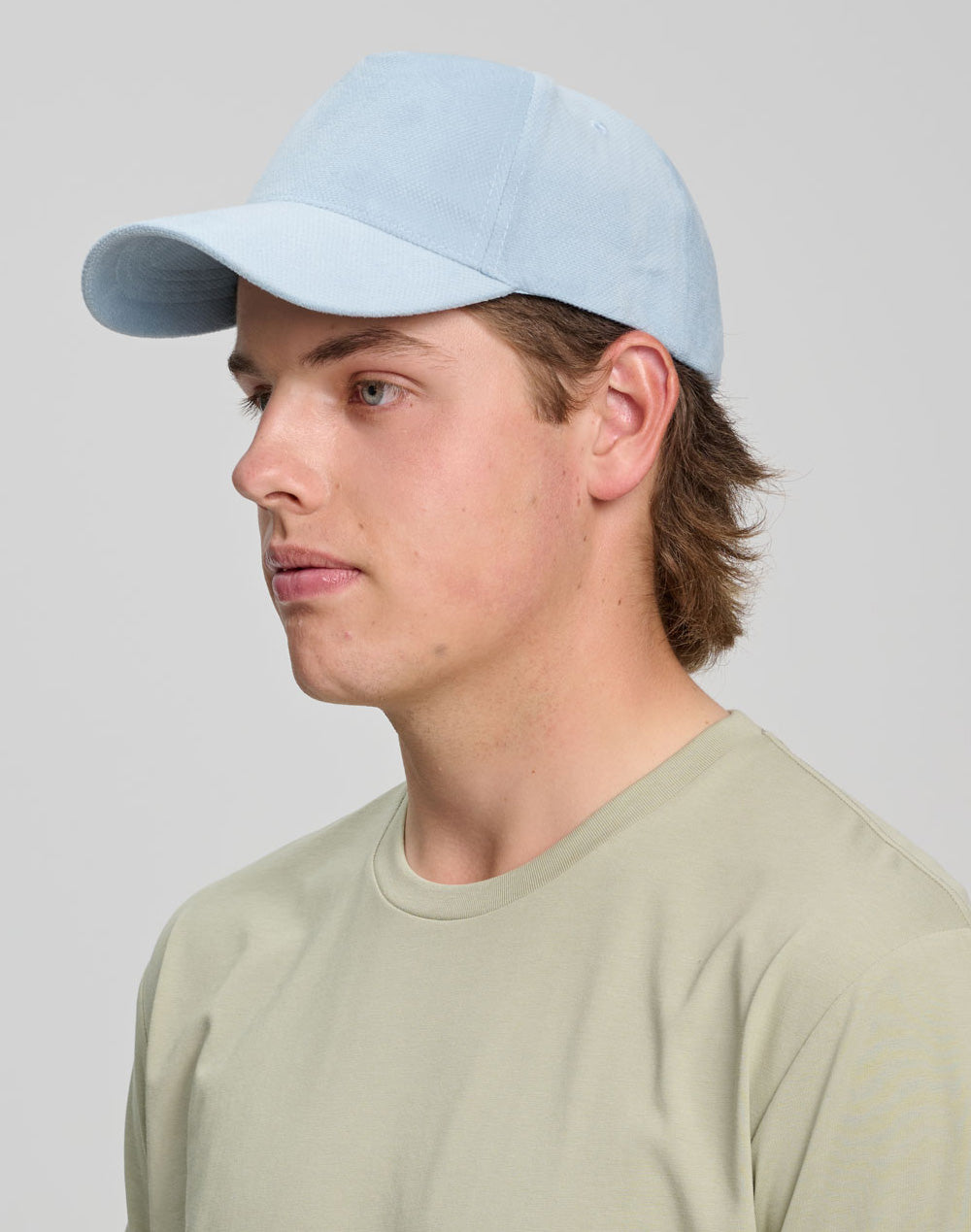 Polyester Jacquard Texture 5 Panel Cap
