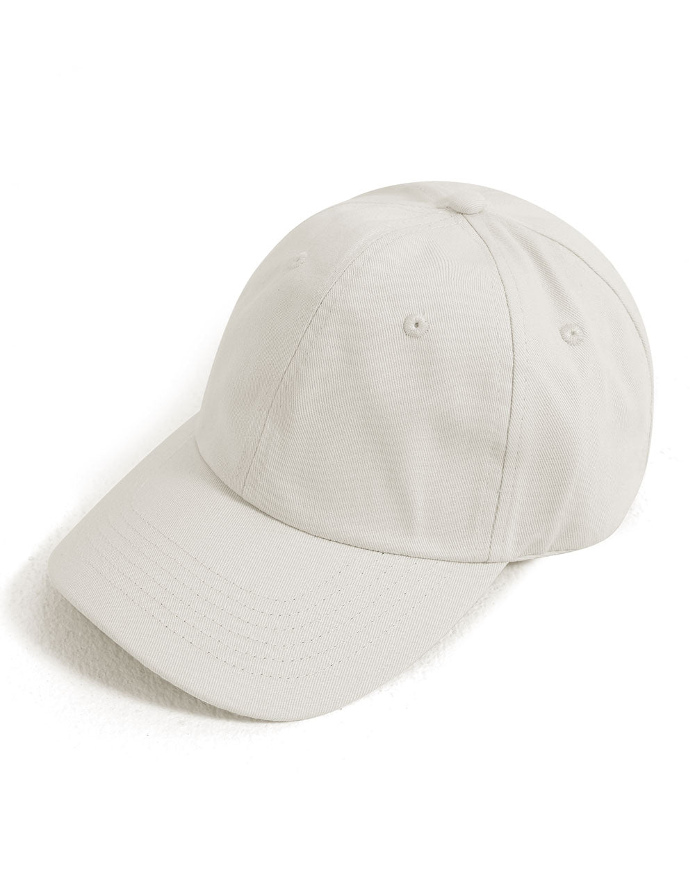 Cotton Twill Unstructured Cap - Natural