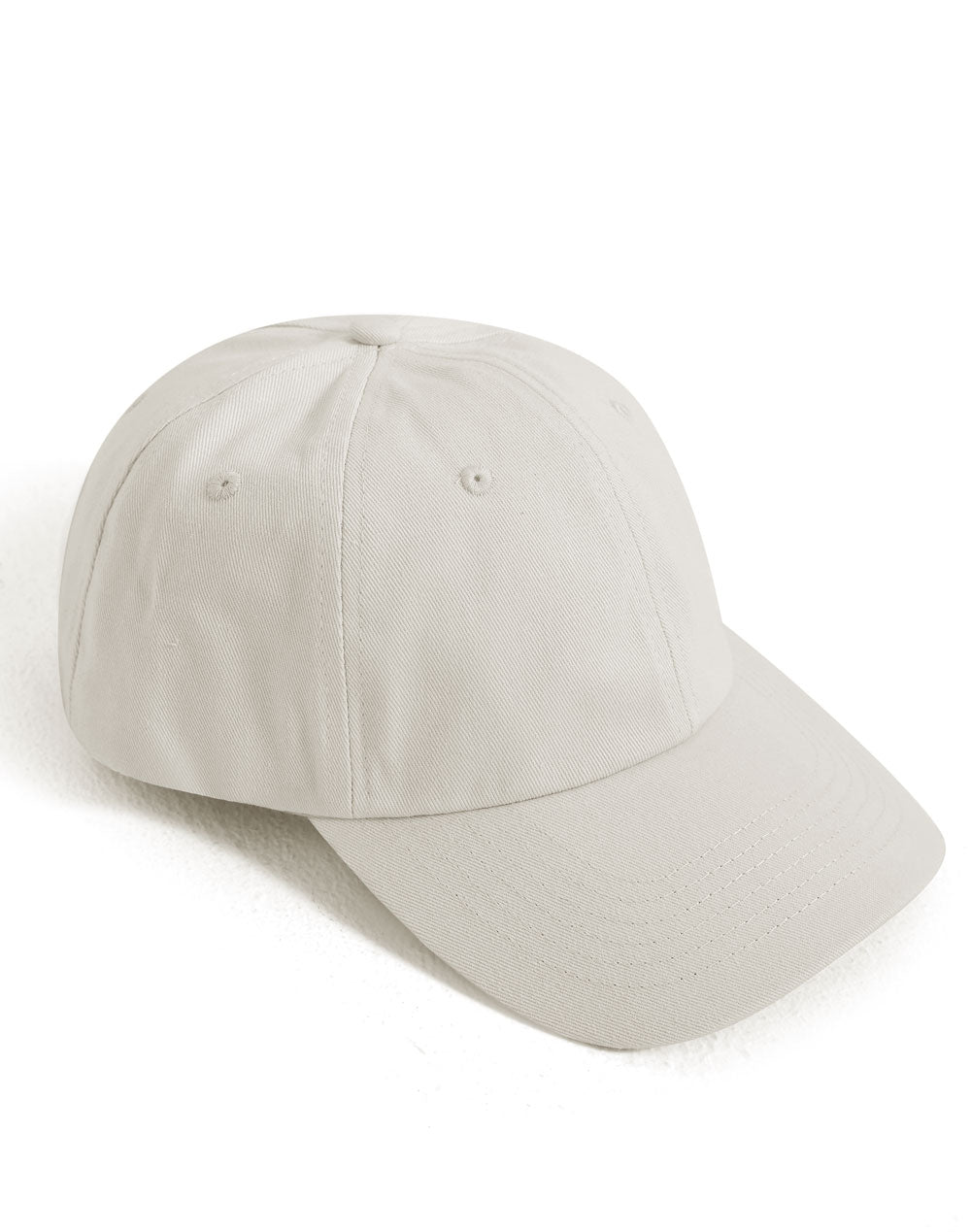 Cotton Twill Unstructured Cap - Natural