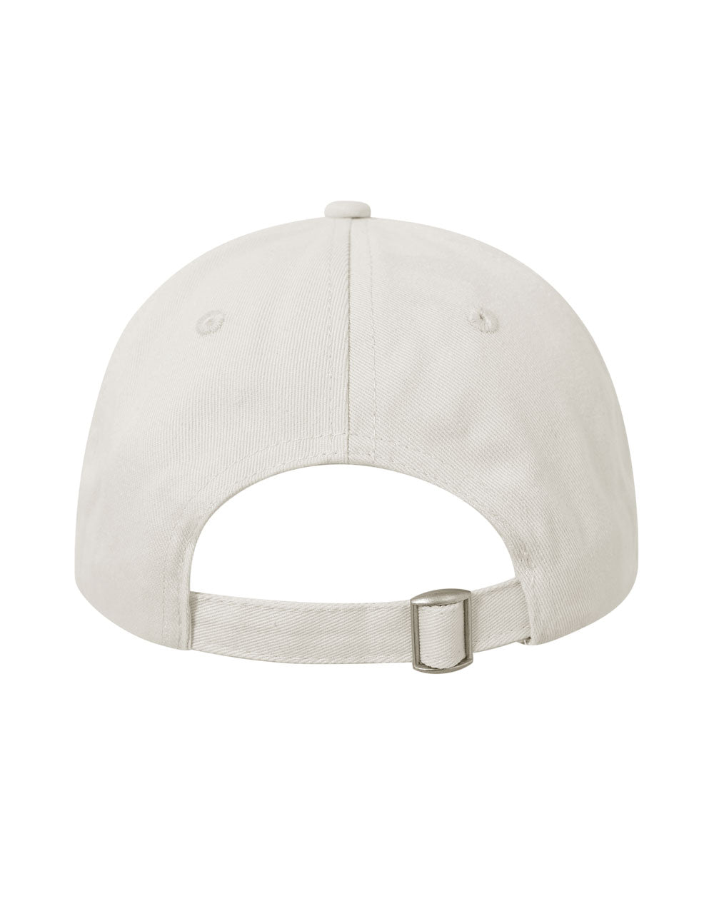 Cotton Twill Unstructured Cap - Natural