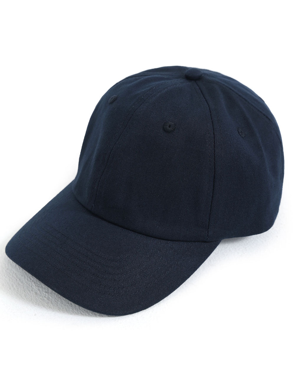 Cotton Twill Unstructured Cap - Navy