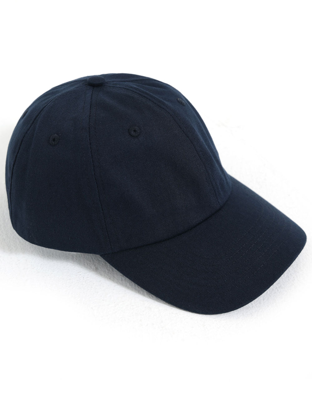 Cotton Twill Unstructured Cap - Navy
