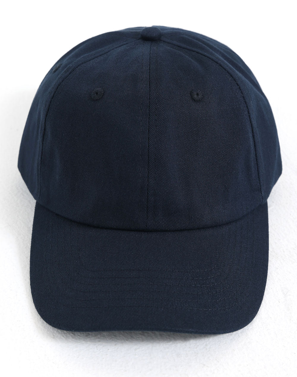 Cotton Twill Unstructured Cap - Navy