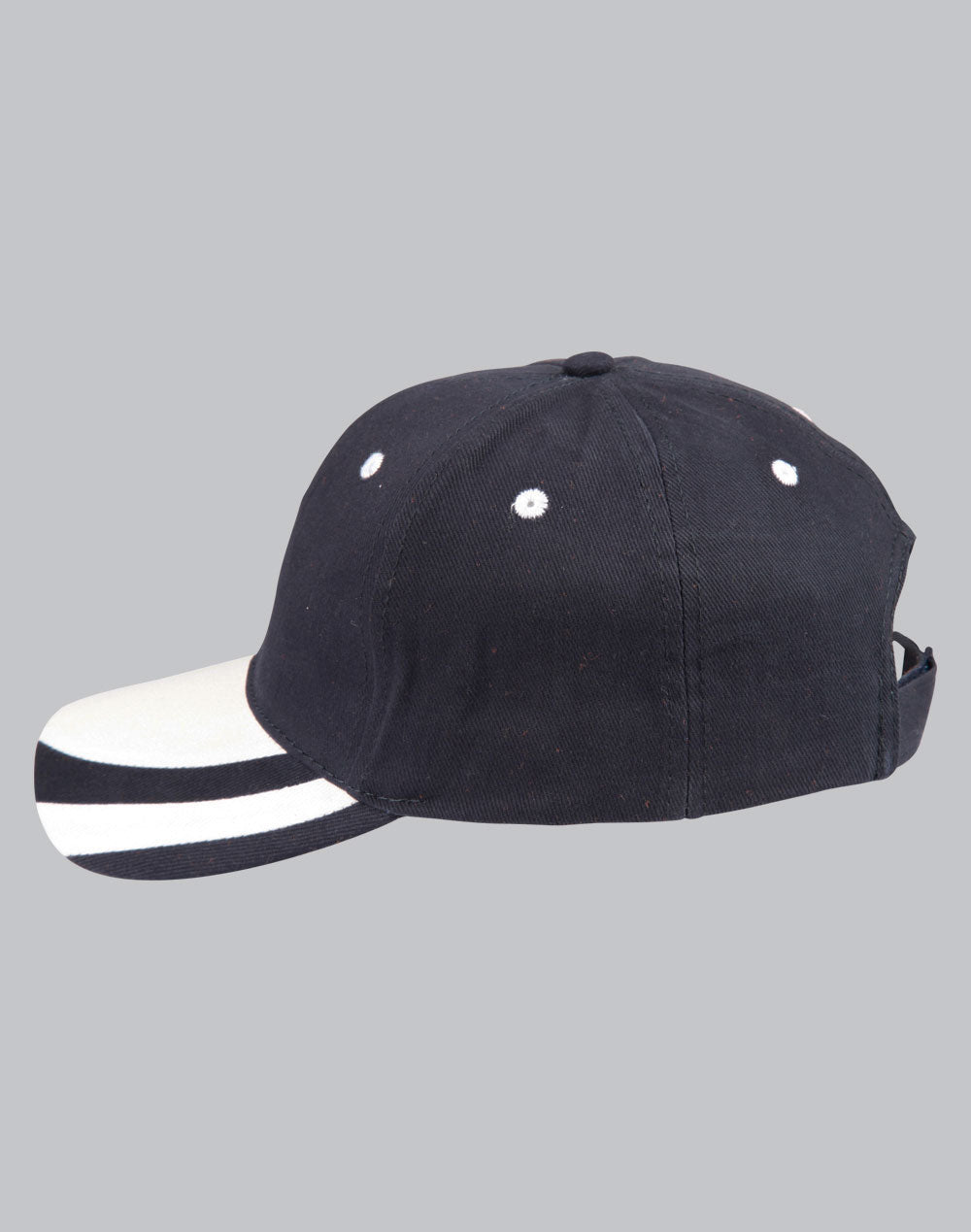 Contrast Peak Cap - Navy White