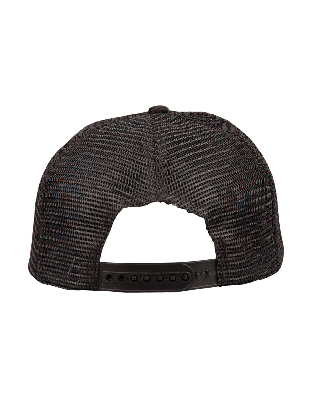 Contrast Trucker Cap - Black Black