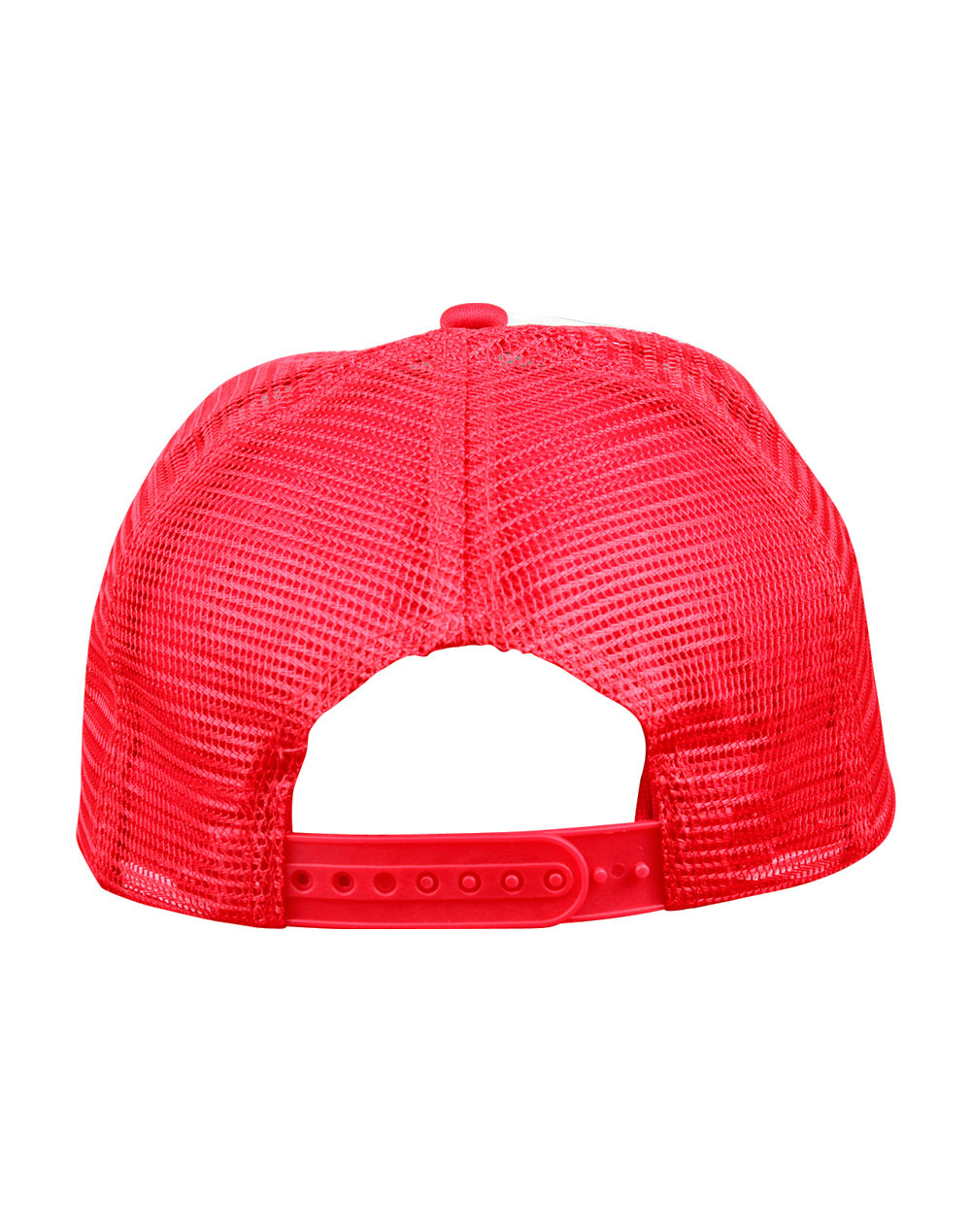 Contrast Trucker Cap - White Red