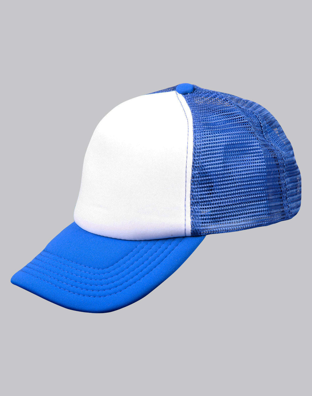 Contrast Trucker Cap - White Royal