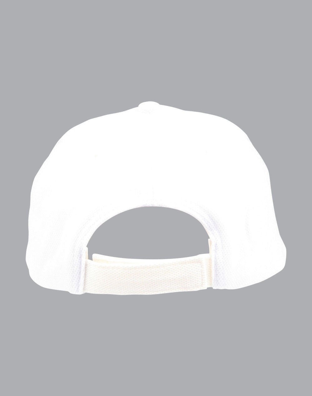 Pique Mesh With Contrast Sandwich - White Navy