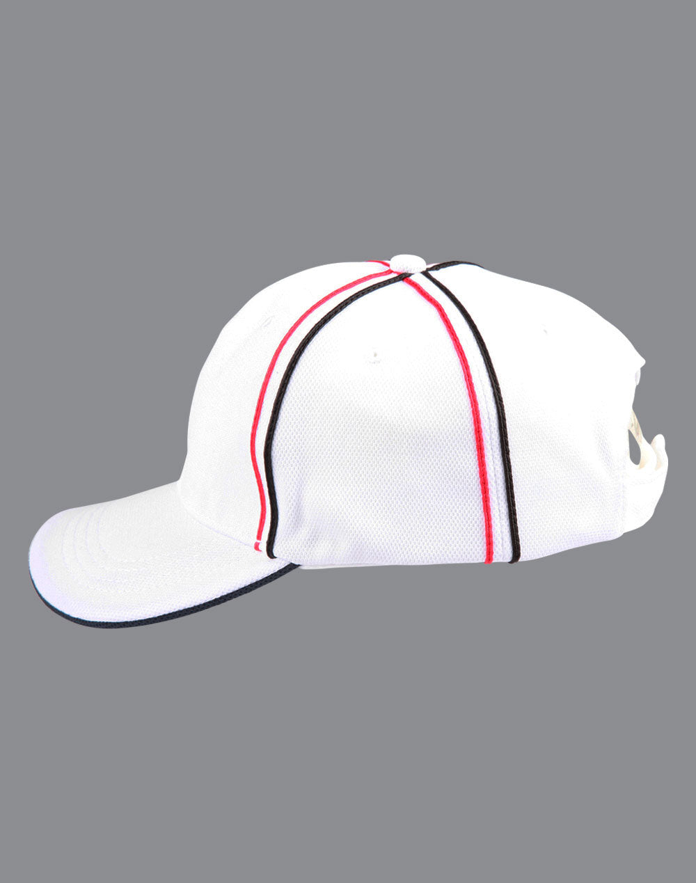 Tri-Colour Pique Mesh Cap