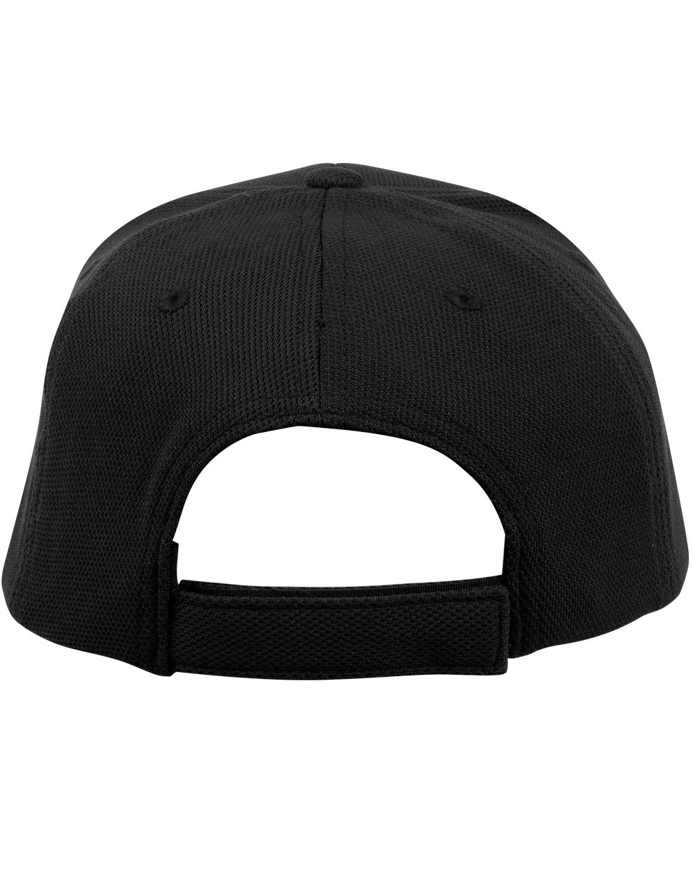 Pique Mesh Cap - Black