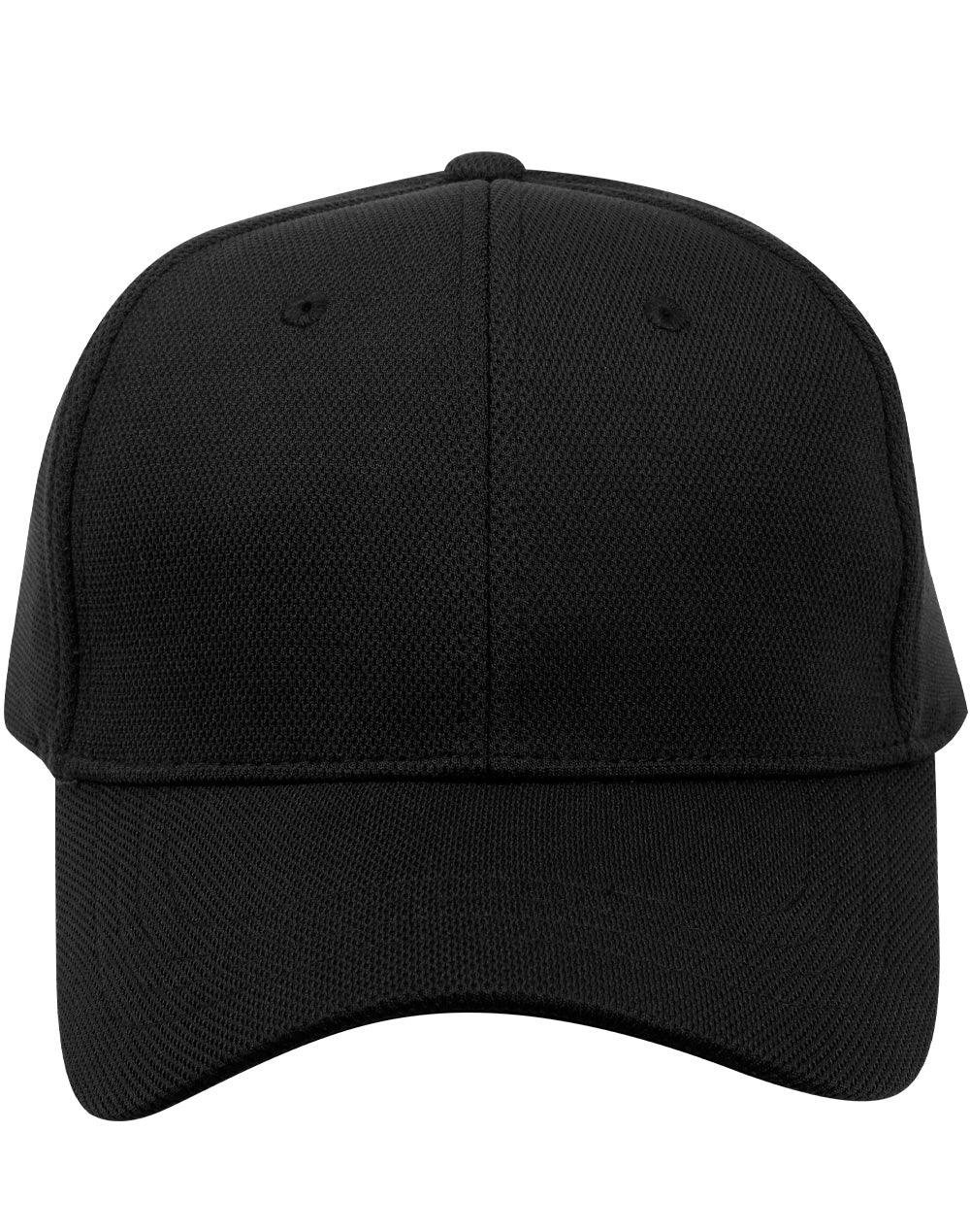 Pique Mesh Cap - Black