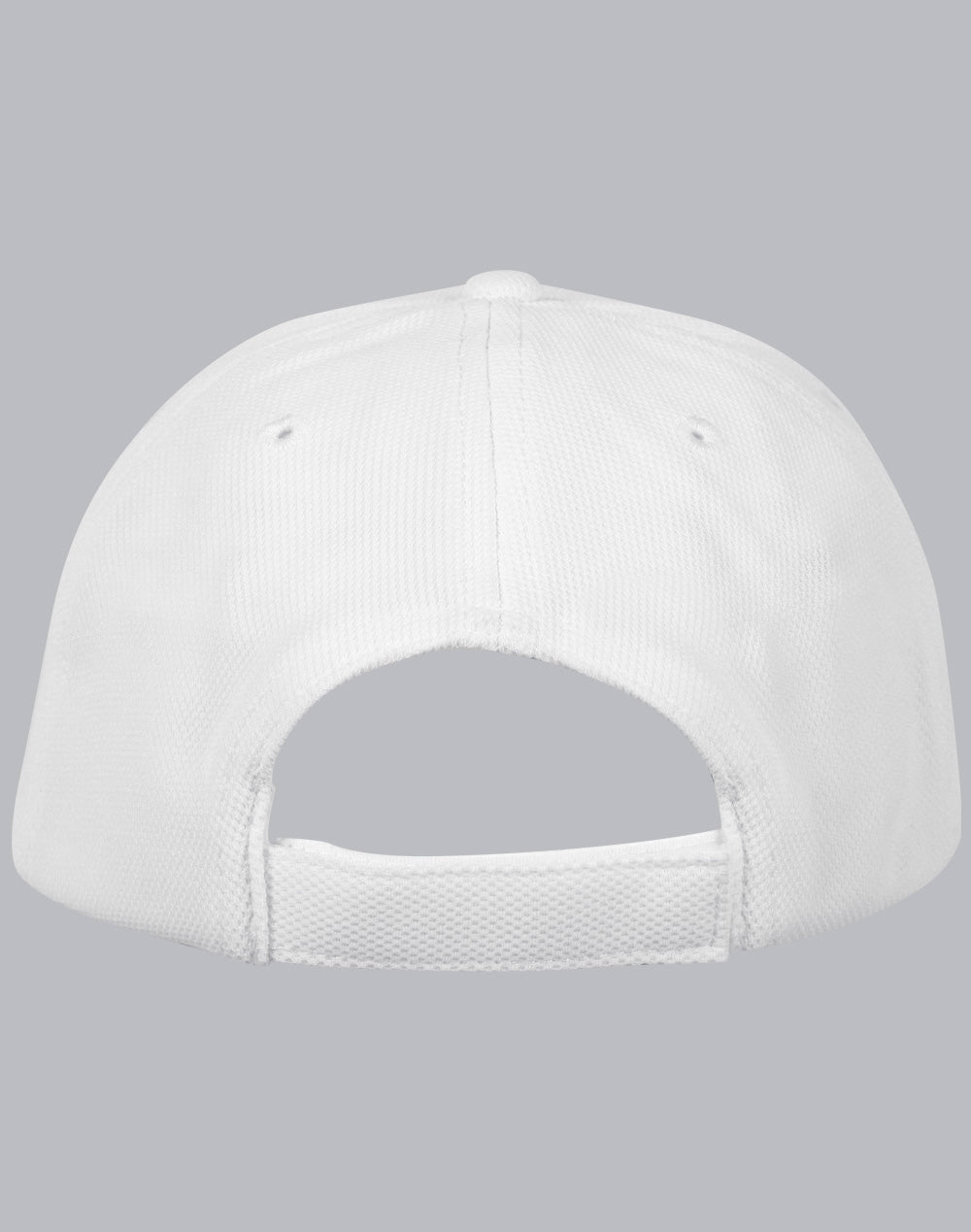 Pique Mesh Cap - White