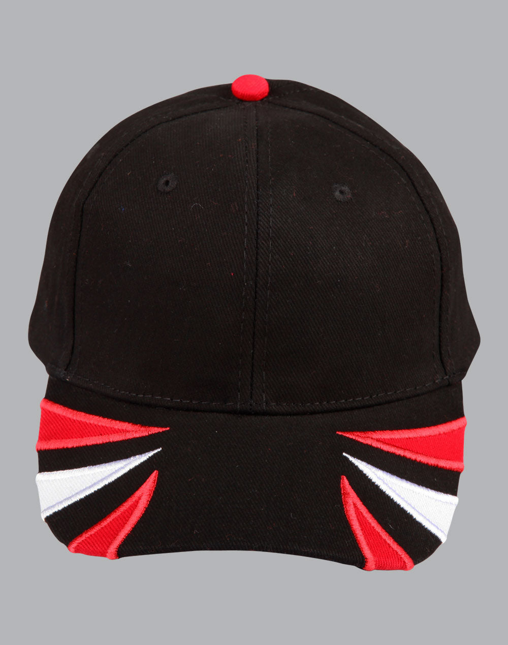 Bathurst Colours Cap - Black White.Red