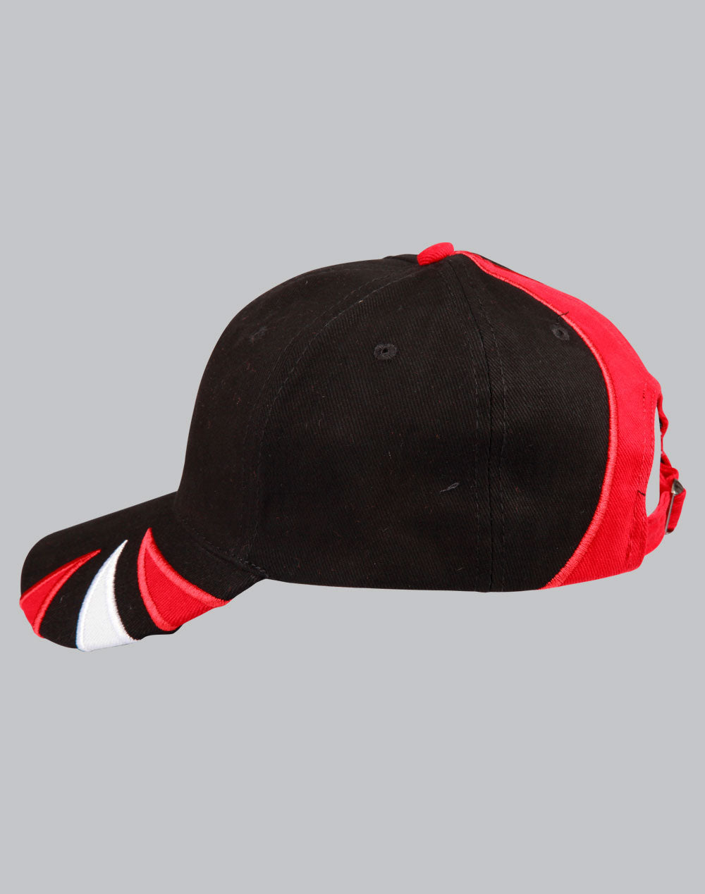 Bathurst Colours Cap - Black White.Red