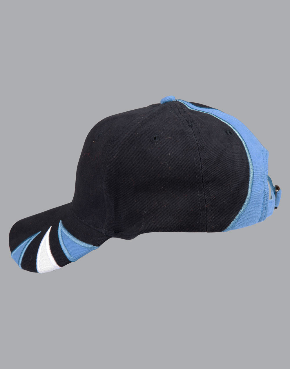 Bathurst Colours Cap - Navy White.Skyblue