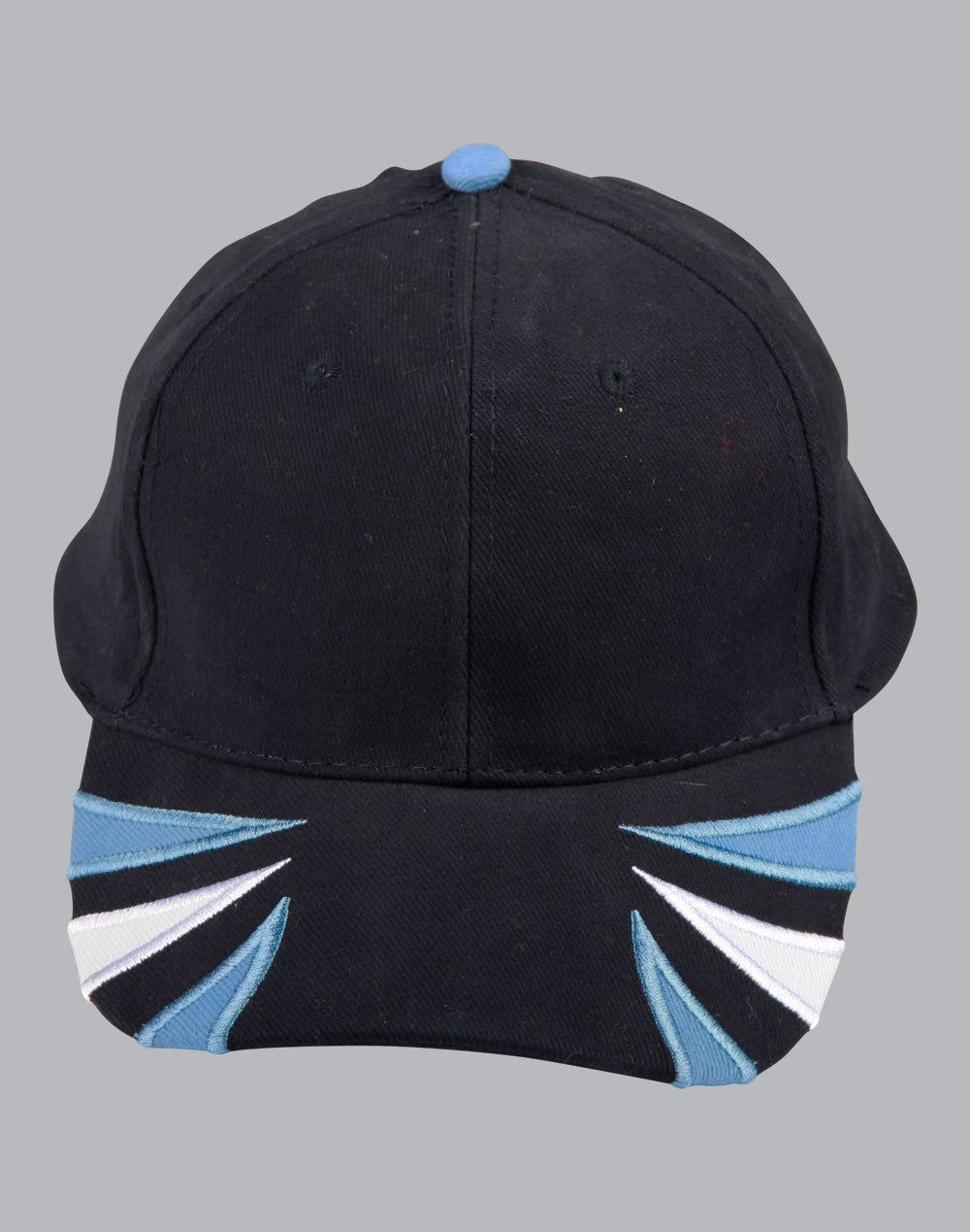 Bathurst Colours Cap - Navy White.Skyblue