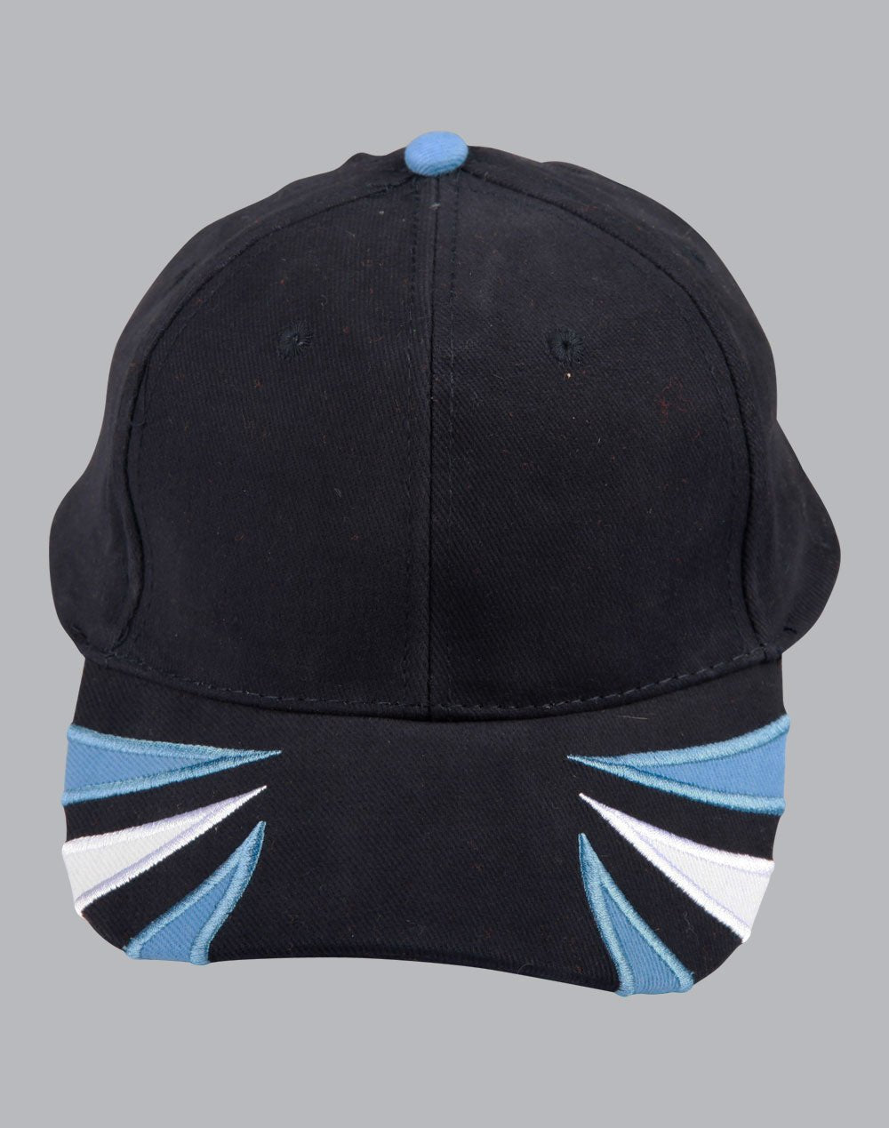Bathurst Colours Cap - Navy White.Skyblue