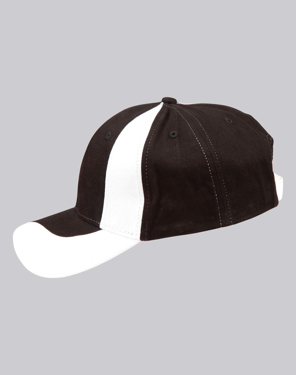 Peak & Crown Contrast Cap - Black White