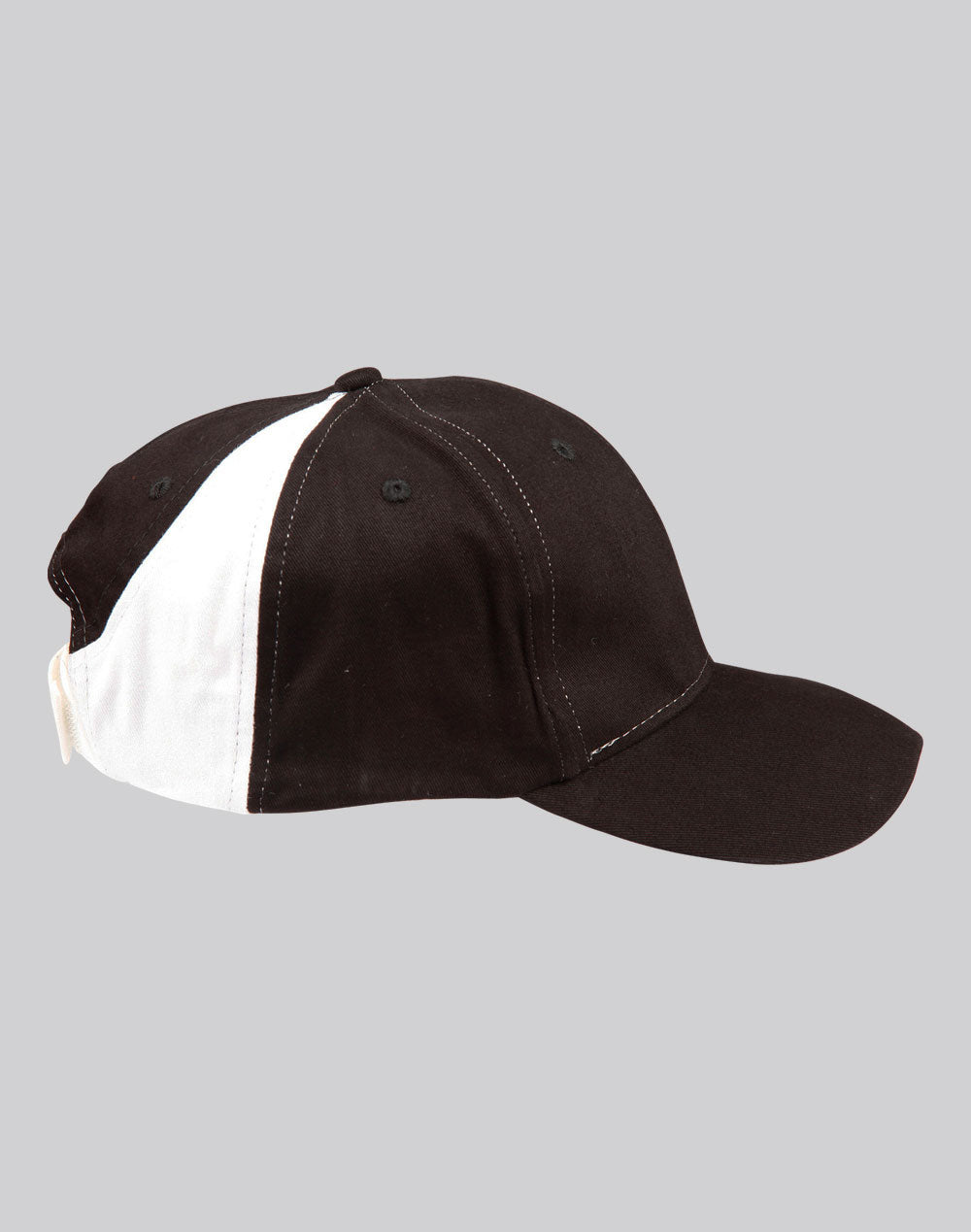 Peak & Crown Contrast Cap - Black White