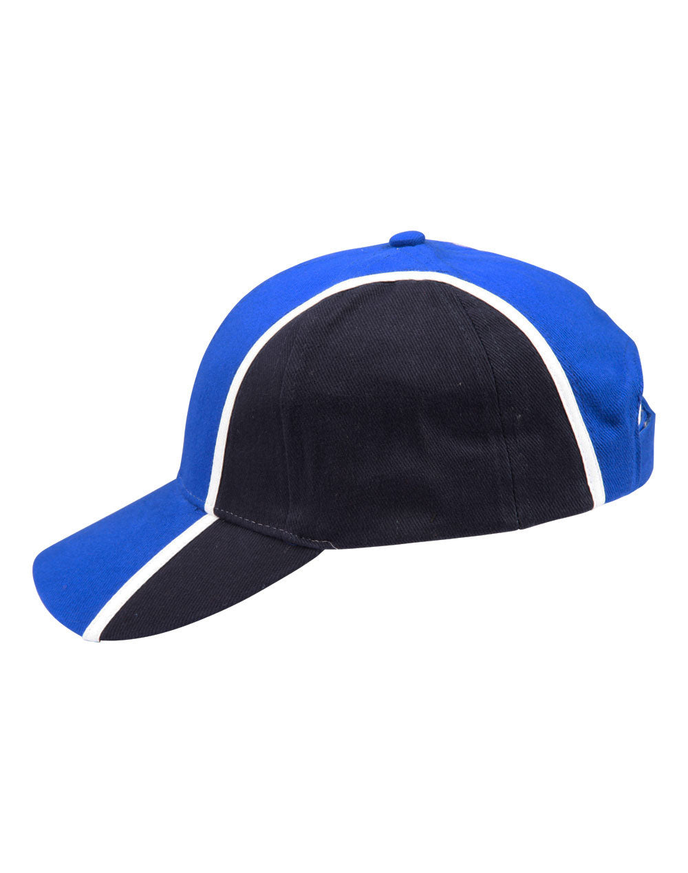 Tri-Colour Cap - Royal White.Navy