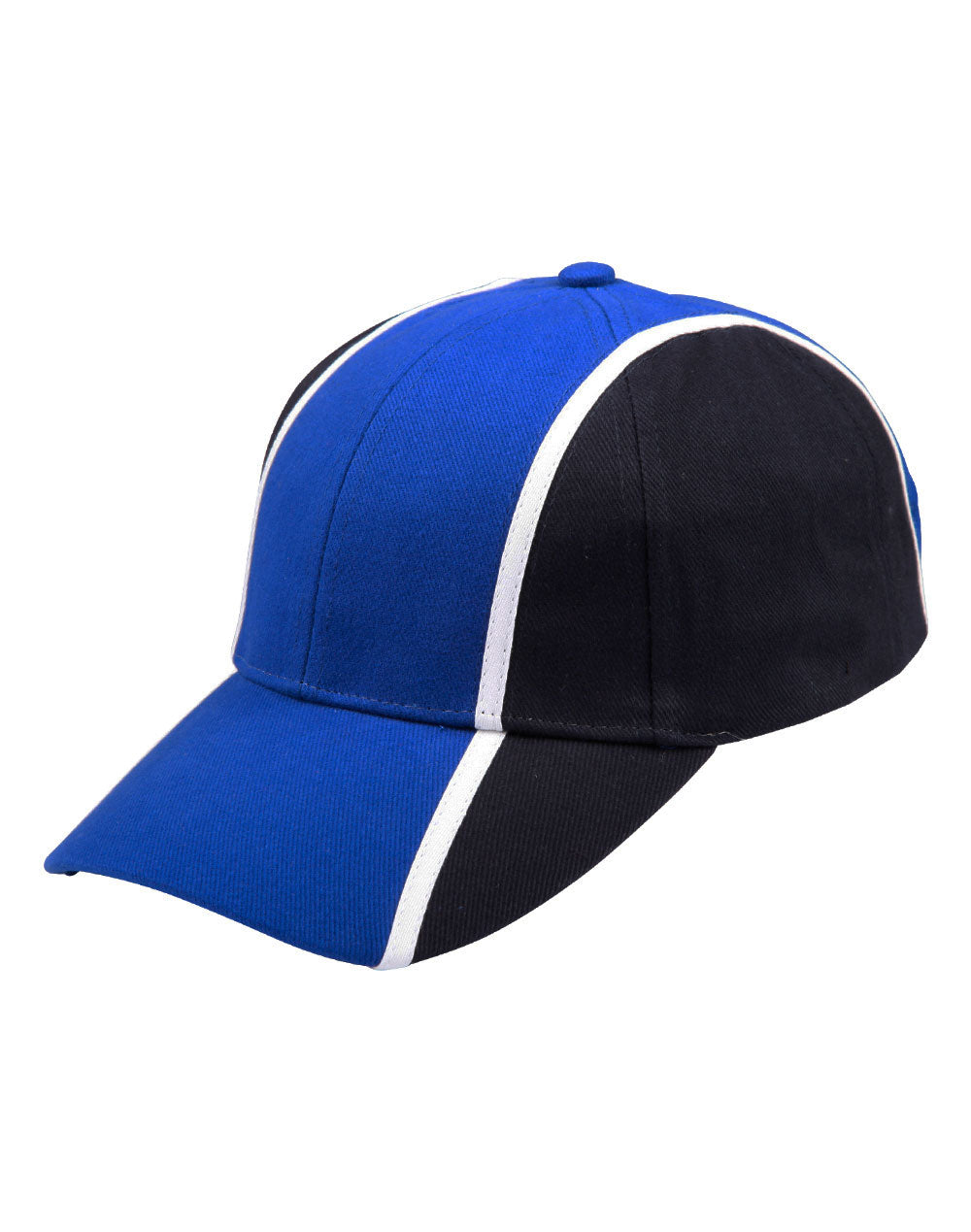 Tri-Colour Cap - Royal White.Navy