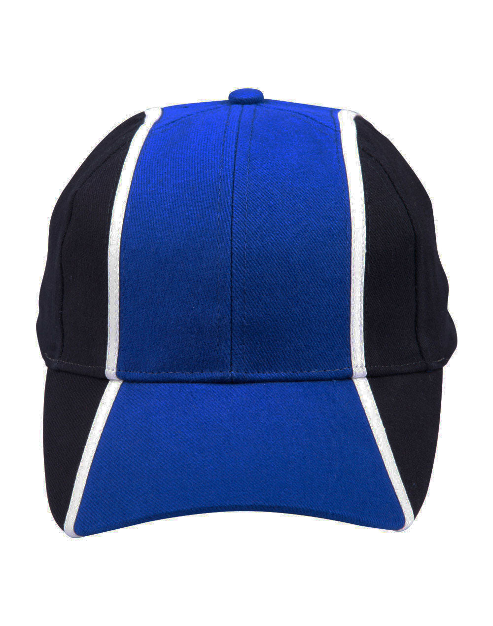 Tri-Colour Cap - Royal White.Navy