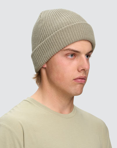 Roll Up Cable Knit Snug Beanie