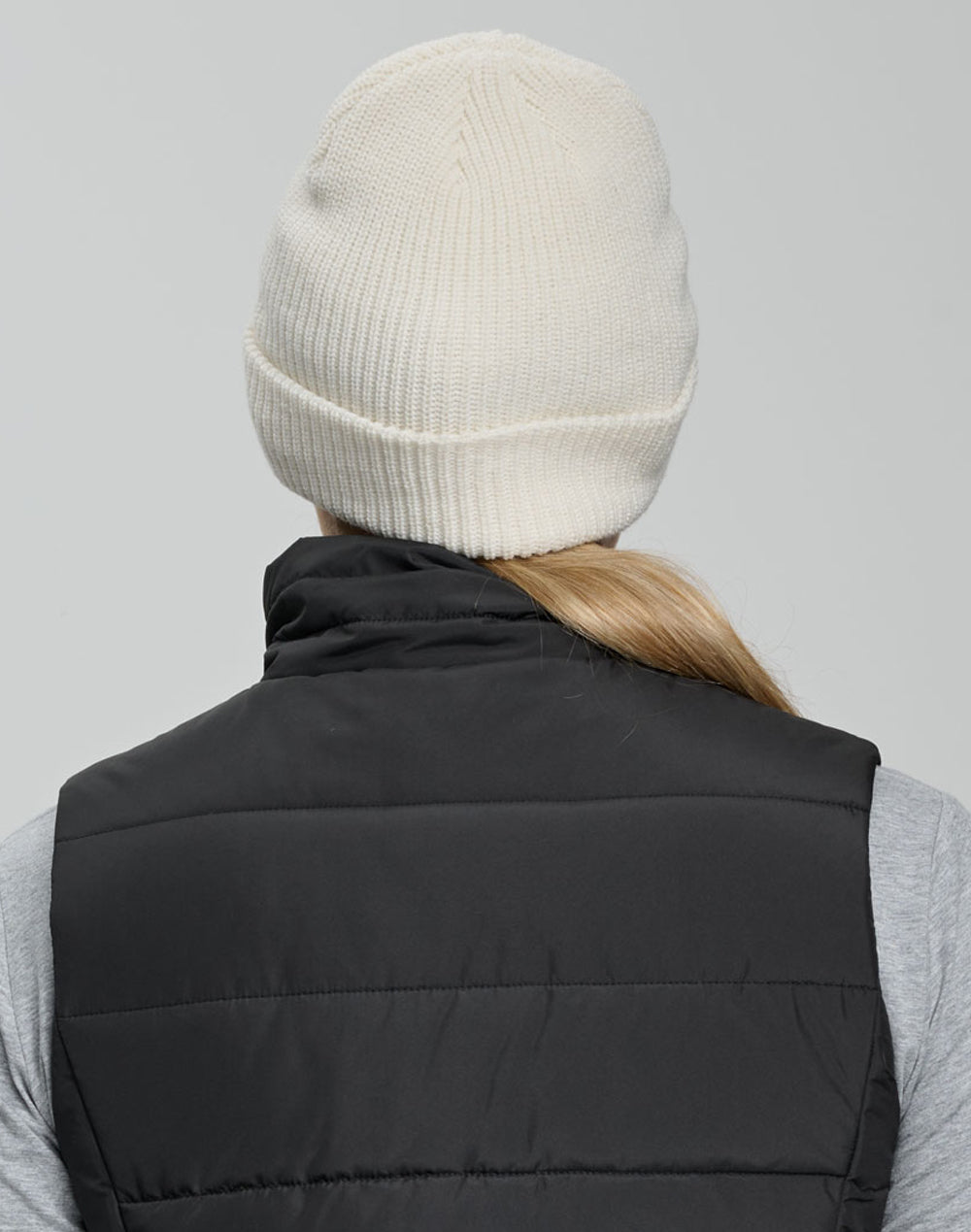 Roll Up Cable Knit Snug Beanie
