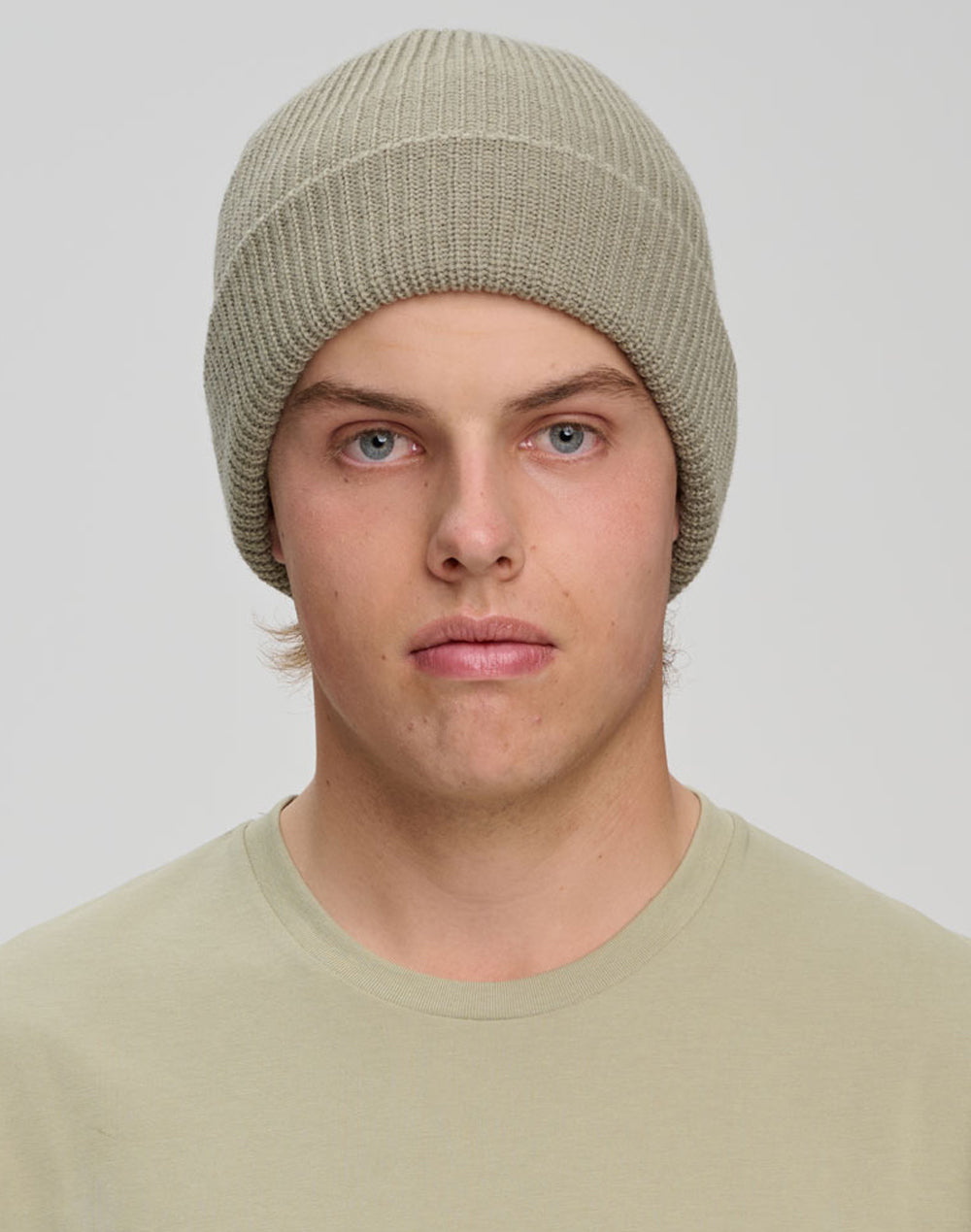 Roll Up Cable Knit Snug Beanie