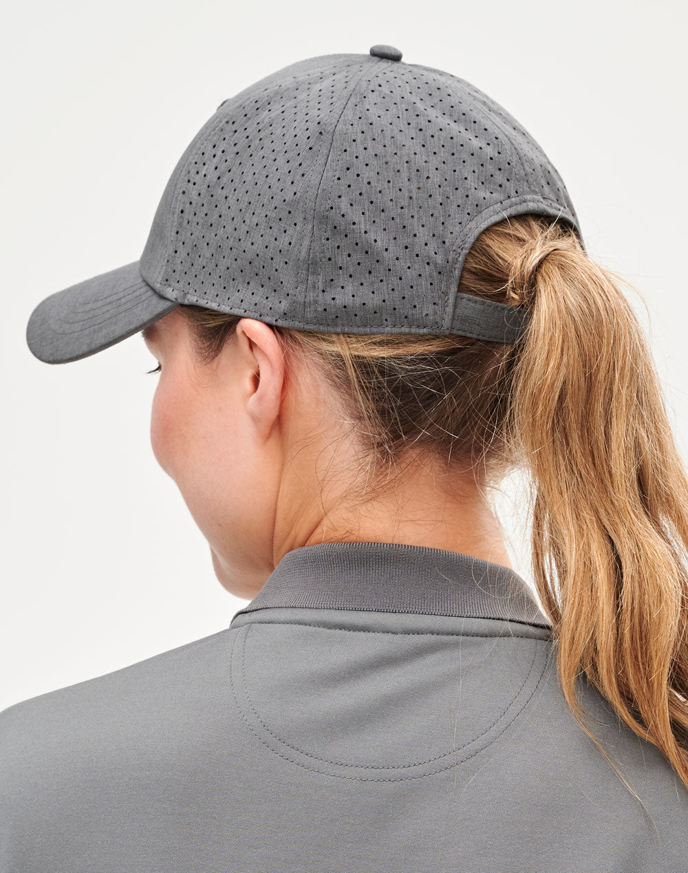 Four Way Stretch Laser Cut Runner’S Cap