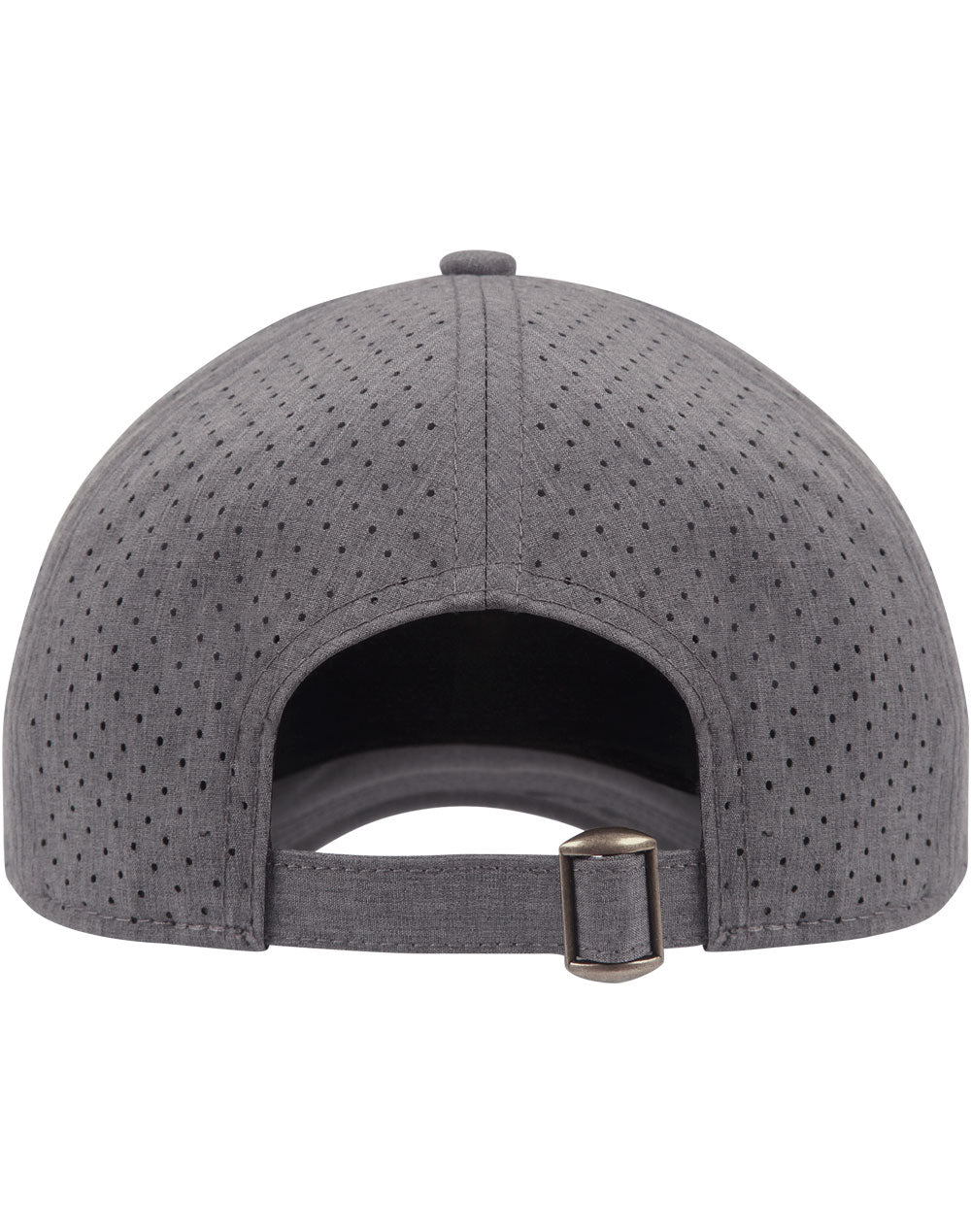Four Way Stretch Laser Cut Runner’S Cap - Marl Charcoal