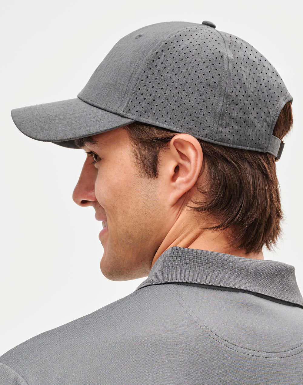 Four Way Stretch Laser Cut Runner’S Cap