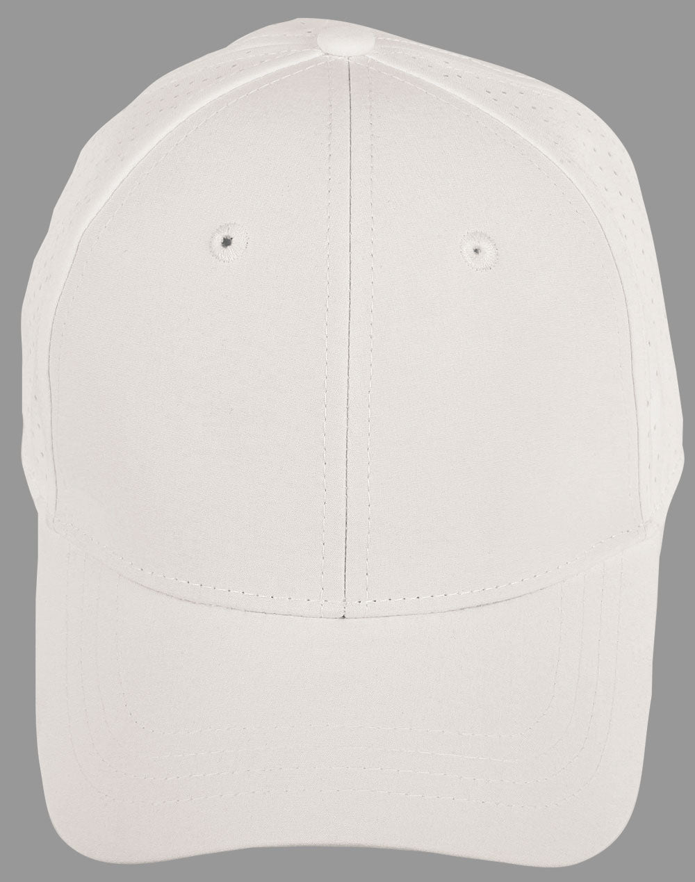 Four Way Stretch Laser Cut Runner’S Cap - White