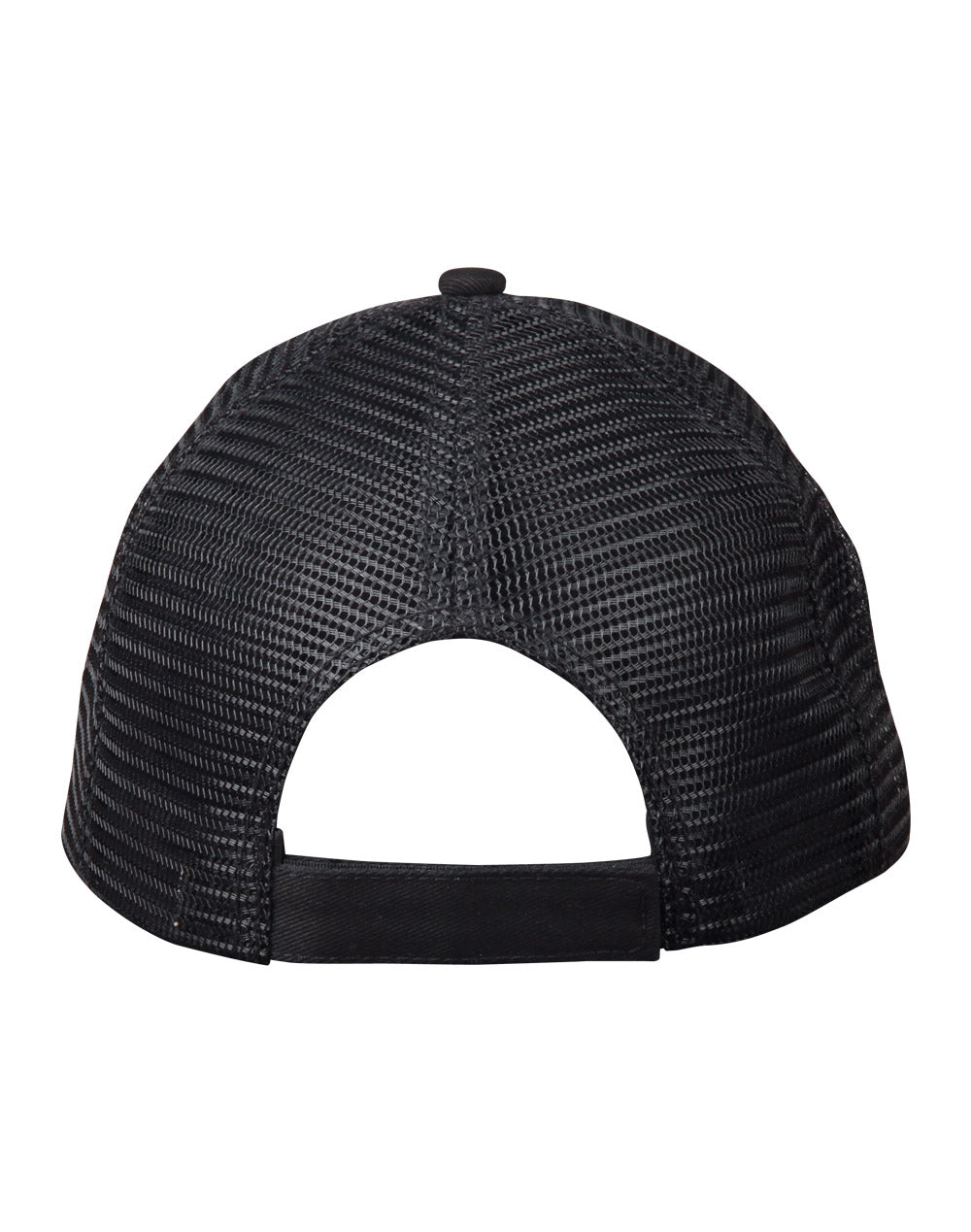 Premium Cotton Trucker Cap - Black Black