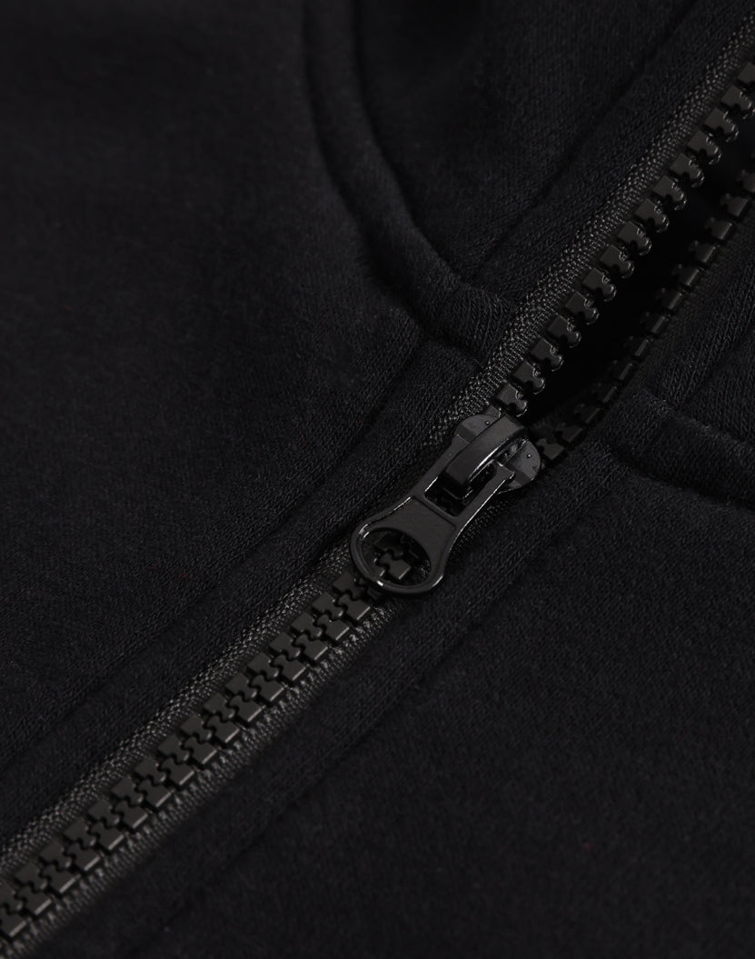 Falcon Fleece Sweat Top Unisex - Black