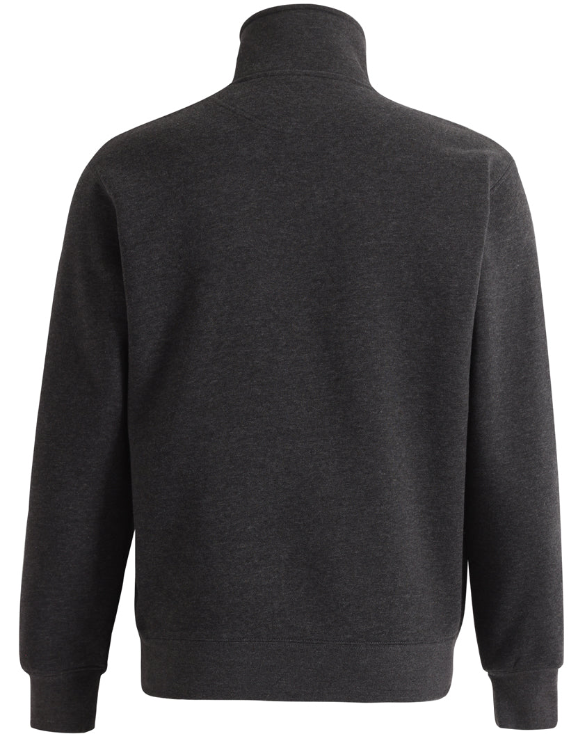 Falcon Fleece Sweat Top Unisex - Marl Charcoal