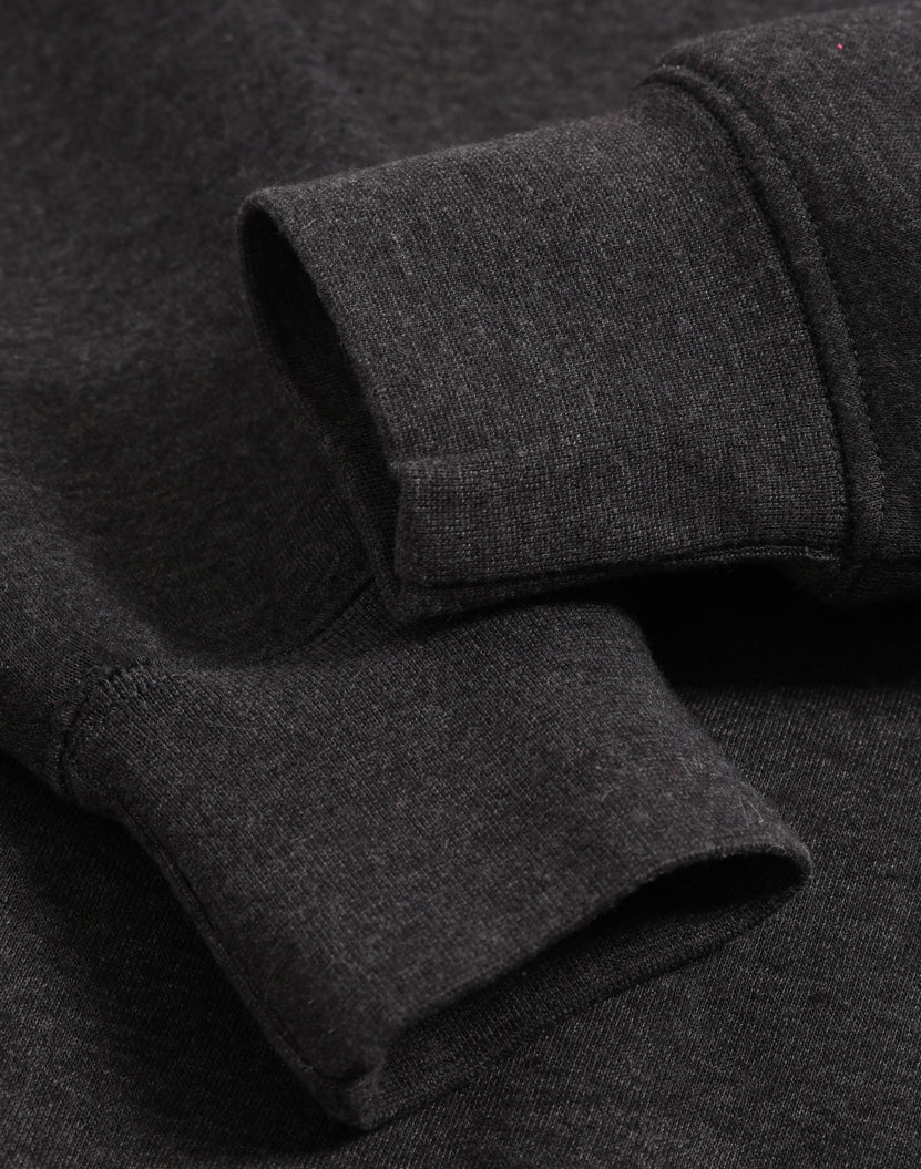Falcon Fleece Sweat Top Unisex - Marl Charcoal