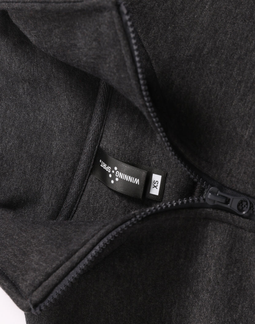 Falcon Fleece Sweat Top Unisex - Marl Charcoal