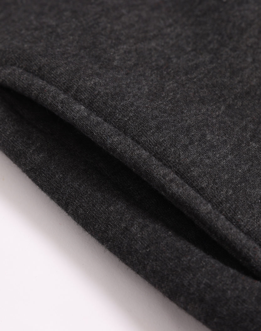Falcon Fleece Sweat Top Unisex - Marl Charcoal
