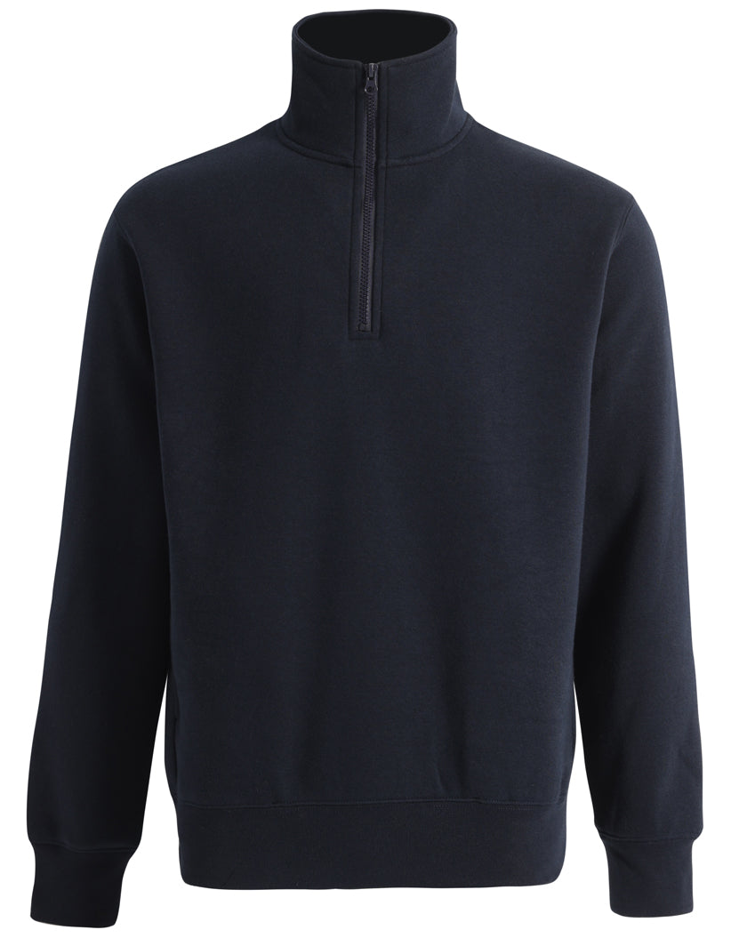 Falcon Fleece Sweat Top Unisex - Navy