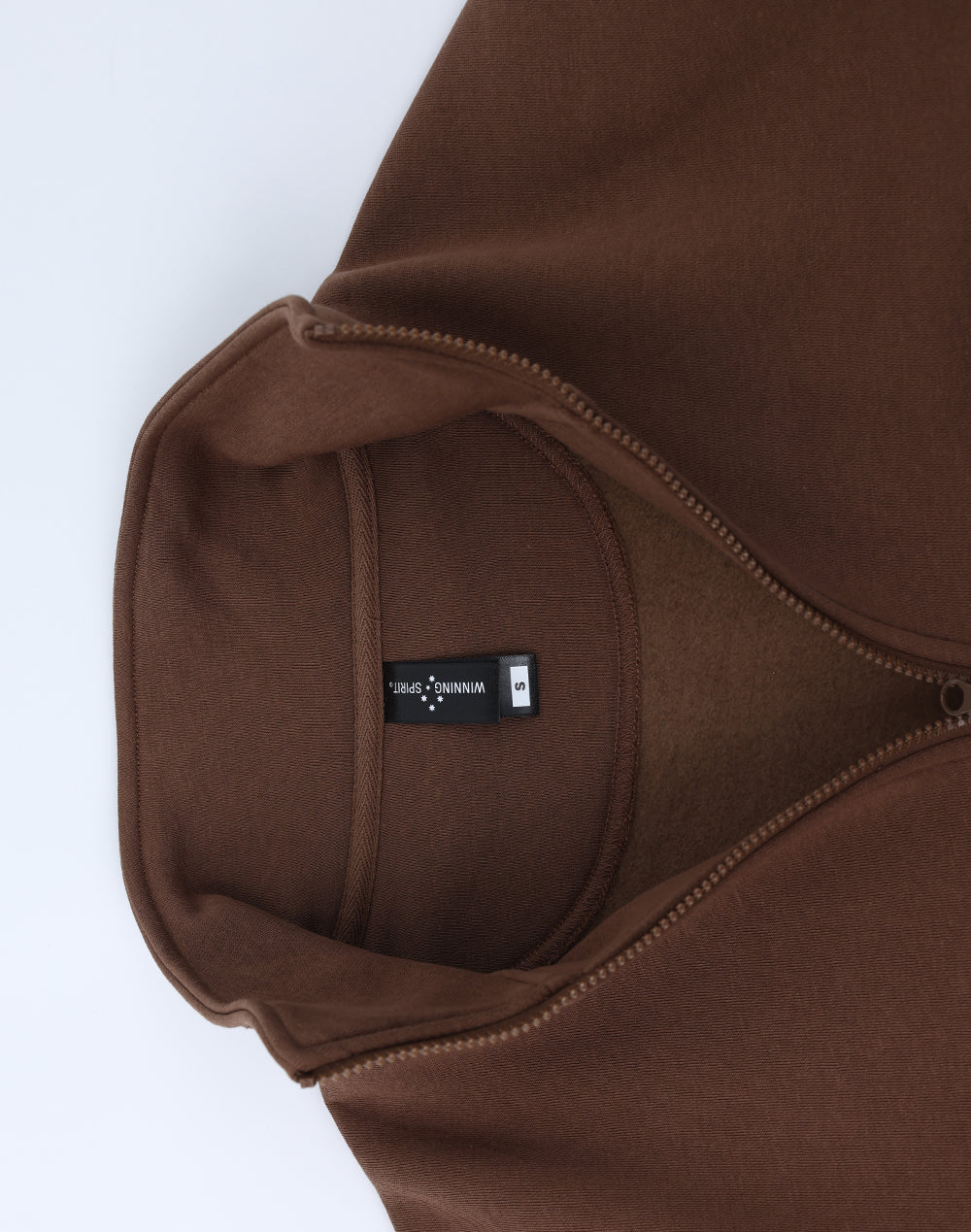 Falcon Fleece Sweat Top Unisex - Walnut