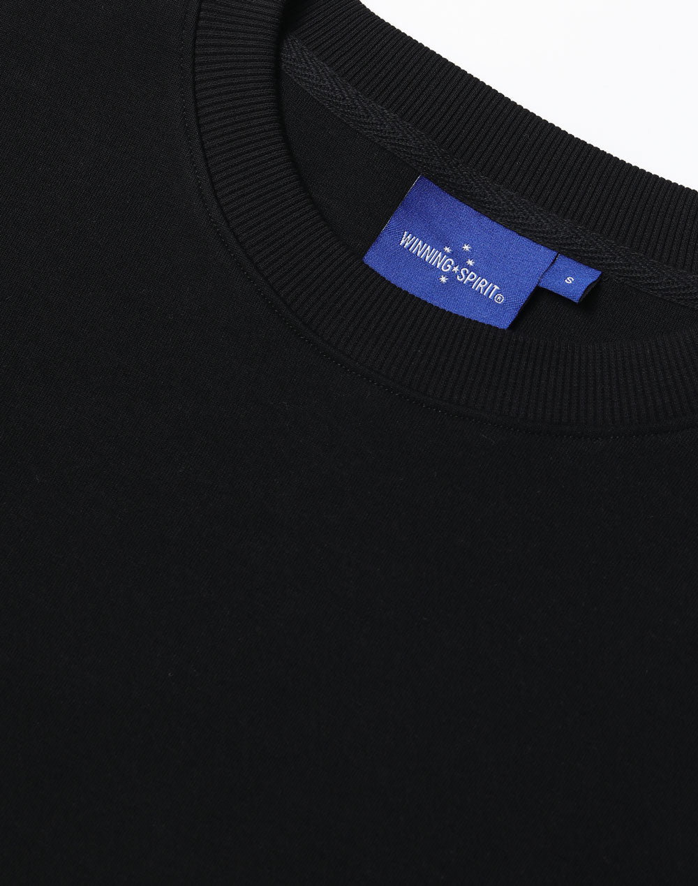 Airlayered Cvc Crew Neck Sweater Unisex - Black