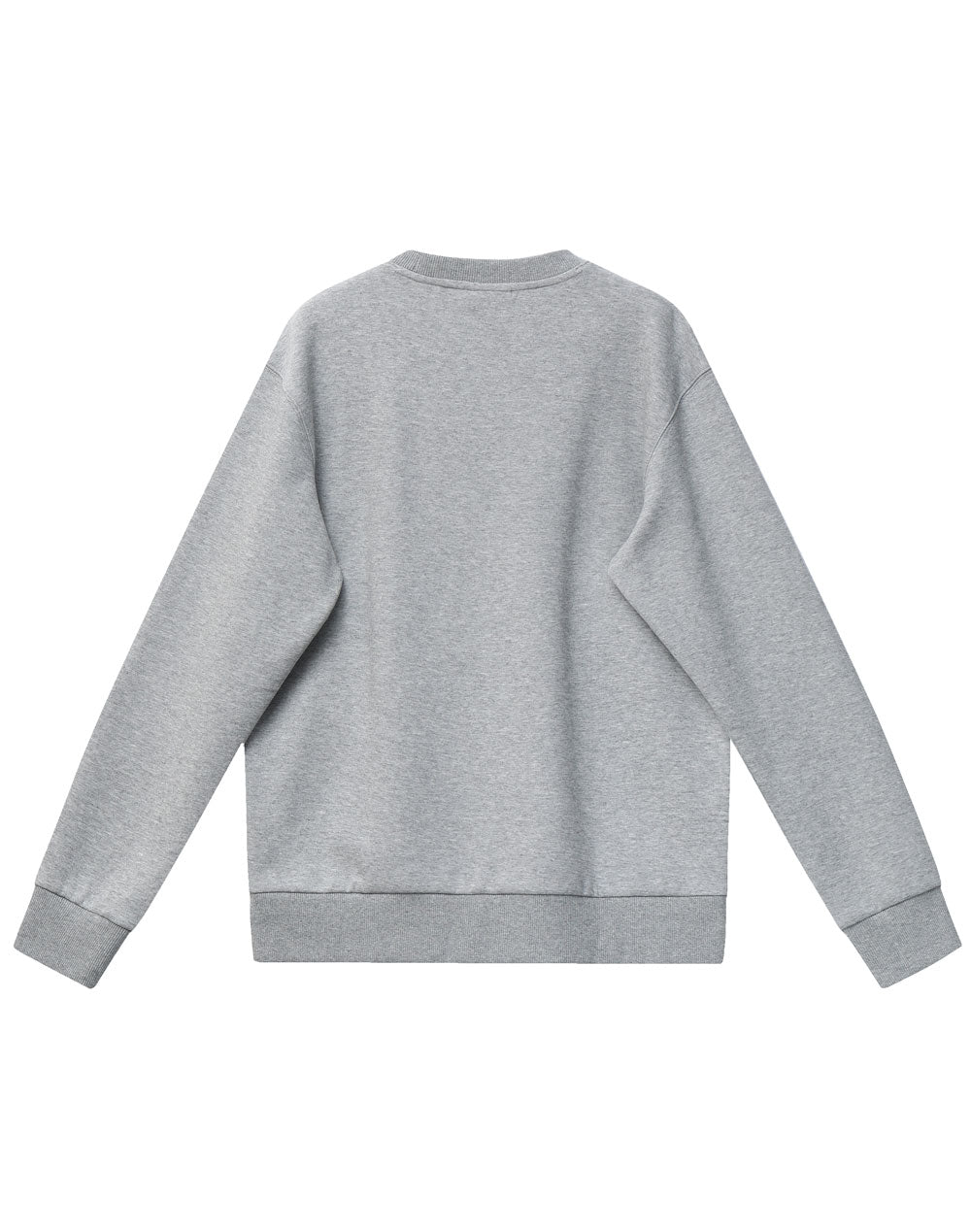 Airlayered Cvc Crew Neck Sweater Unisex - Grey