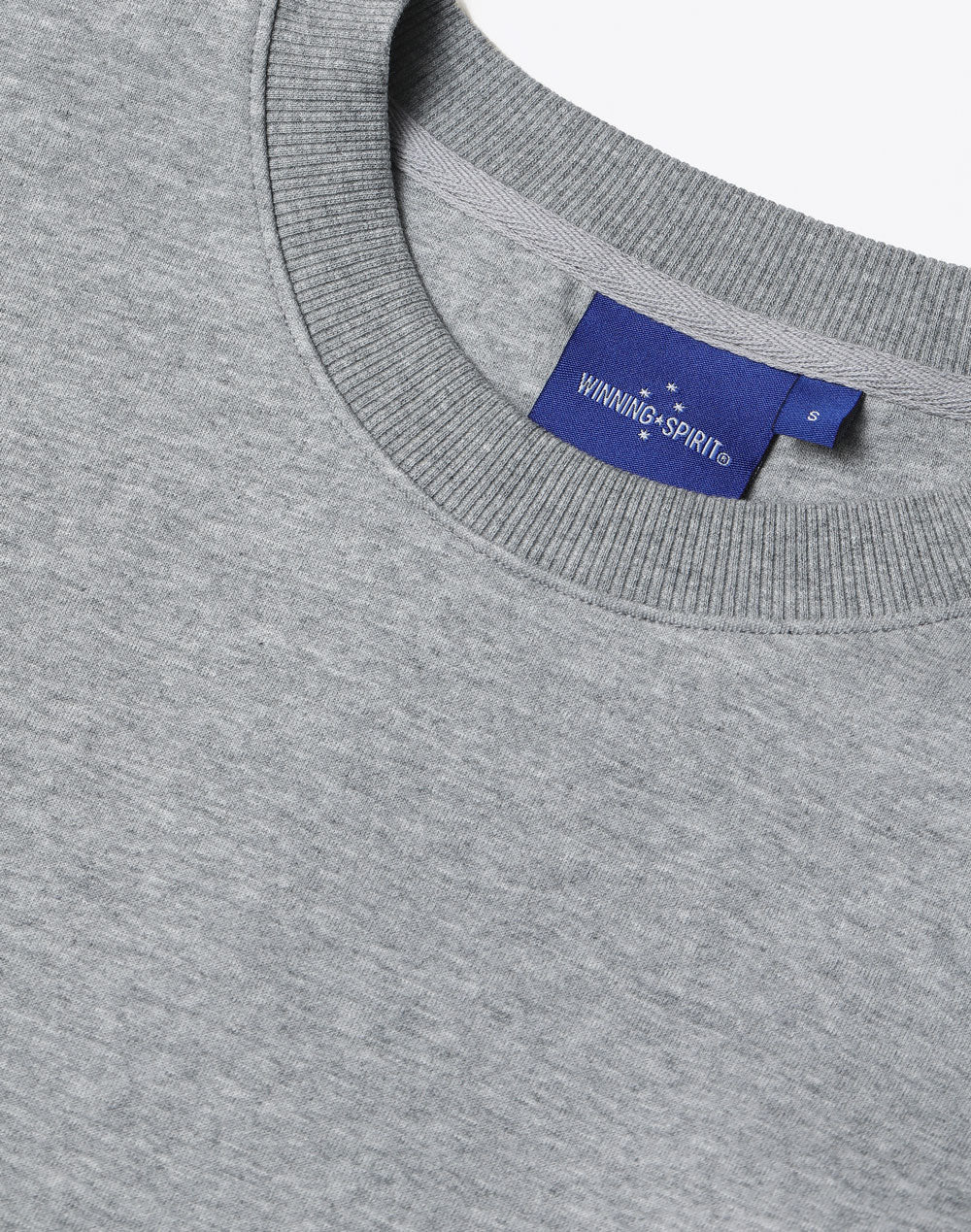 Airlayered Cvc Crew Neck Sweater Unisex - Grey