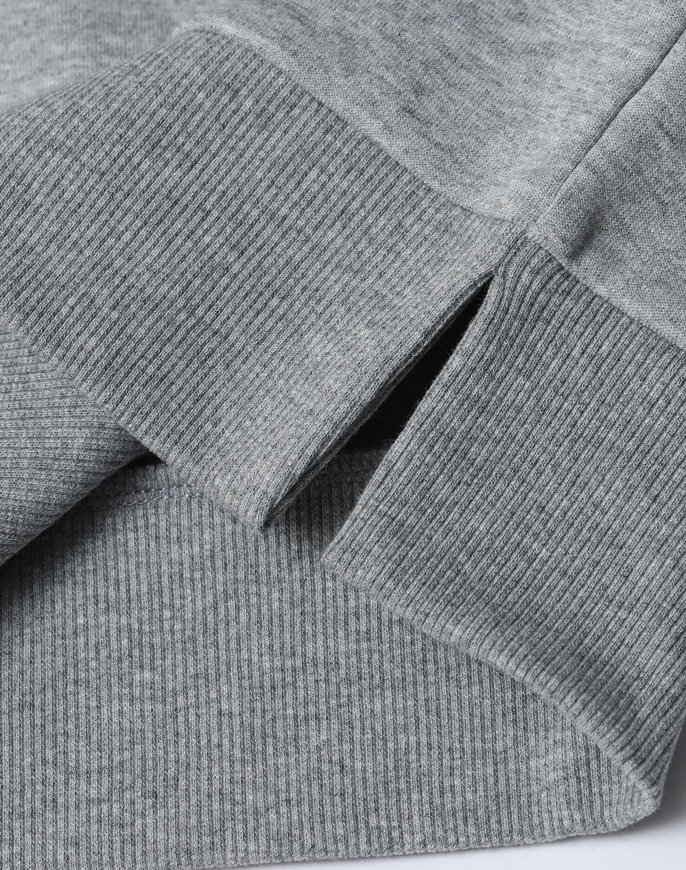 Airlayered Cvc Crew Neck Sweater Unisex - Grey