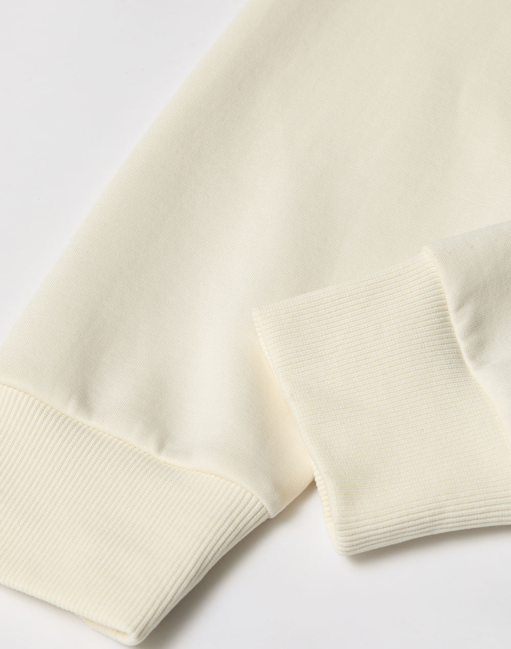 Airlayered Cvc Crew Neck Sweater Unisex - Natural