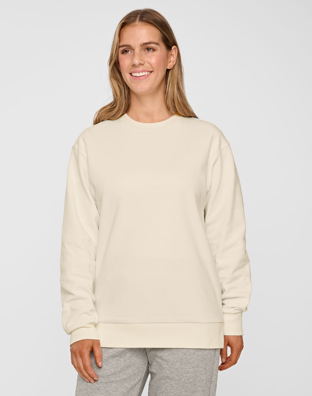 Airlayered Cvc Crew Neck Sweater Unisex